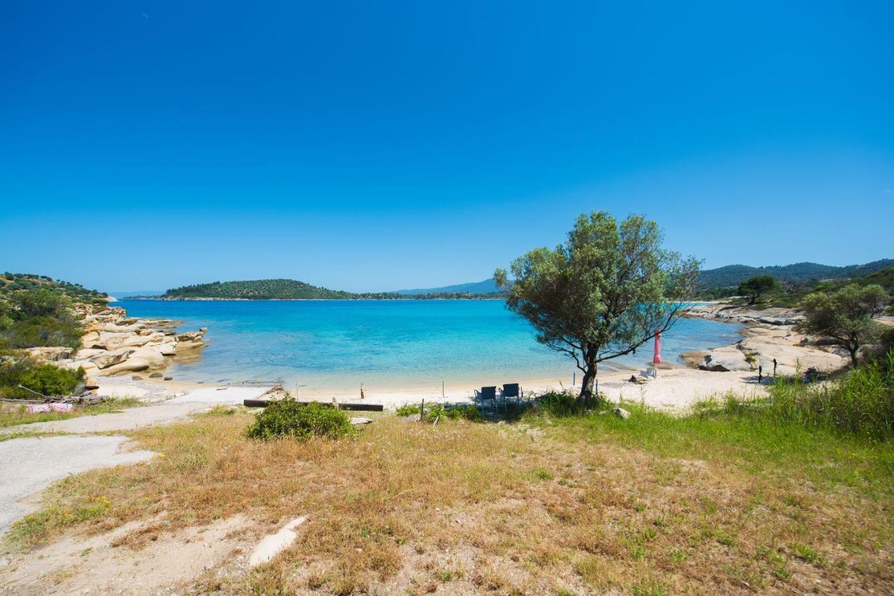 Nereus & Oceanus Beachfront Apartments, Lagonisi Beach #Feelslikehome Ormos Panagias Exterior photo
