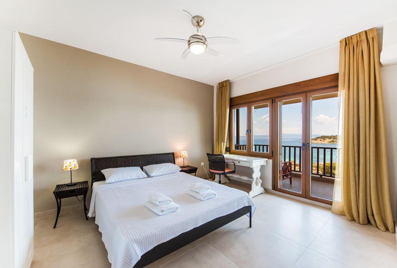 Nereus & Oceanus Beachfront Apartments, Lagonisi Beach #Feelslikehome Ormos Panagias Exterior photo