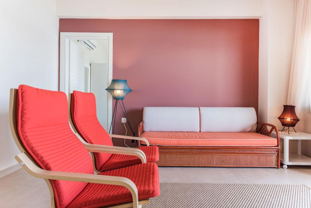 Nereus & Oceanus Beachfront Apartments, Lagonisi Beach #Feelslikehome Ormos Panagias Exterior photo
