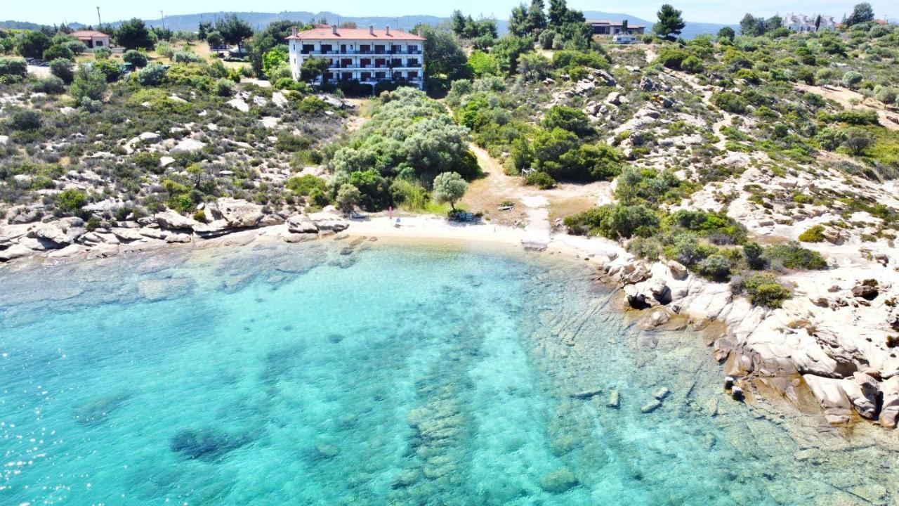 Nereus & Oceanus Beachfront Apartments, Lagonisi Beach #Feelslikehome Ormos Panagias Exterior photo